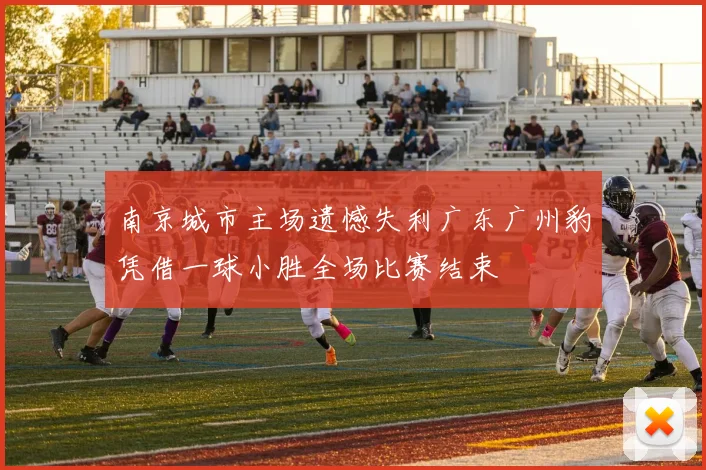 南京城市主场遗憾失利广东广州豹凭借一球小胜全场比赛结束
